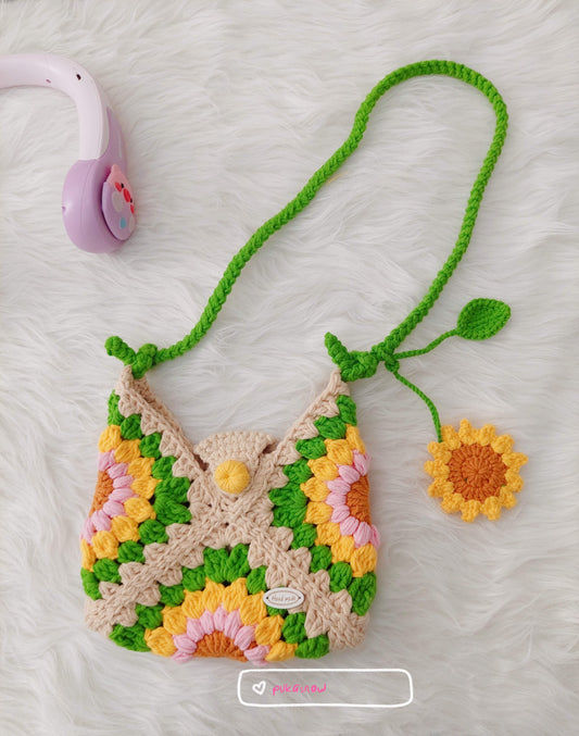 🩷Crochet Sunflower Bag🩷