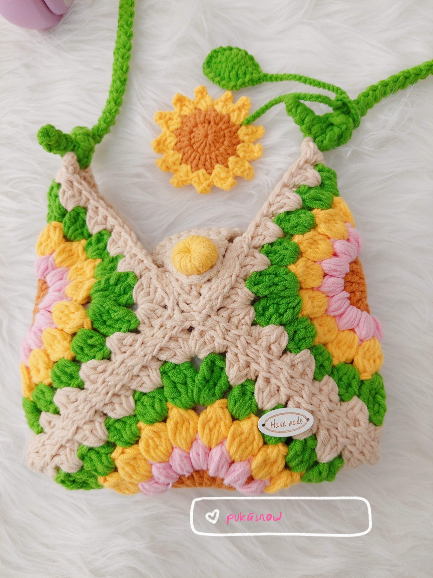 🩷Crochet Sunflower Bag🩷