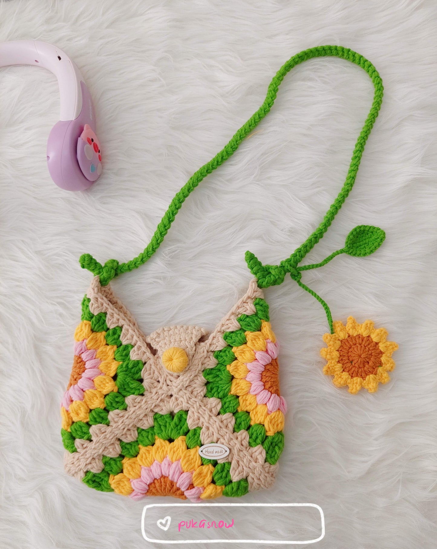 🩷Crochet Sunflower Bag🩷