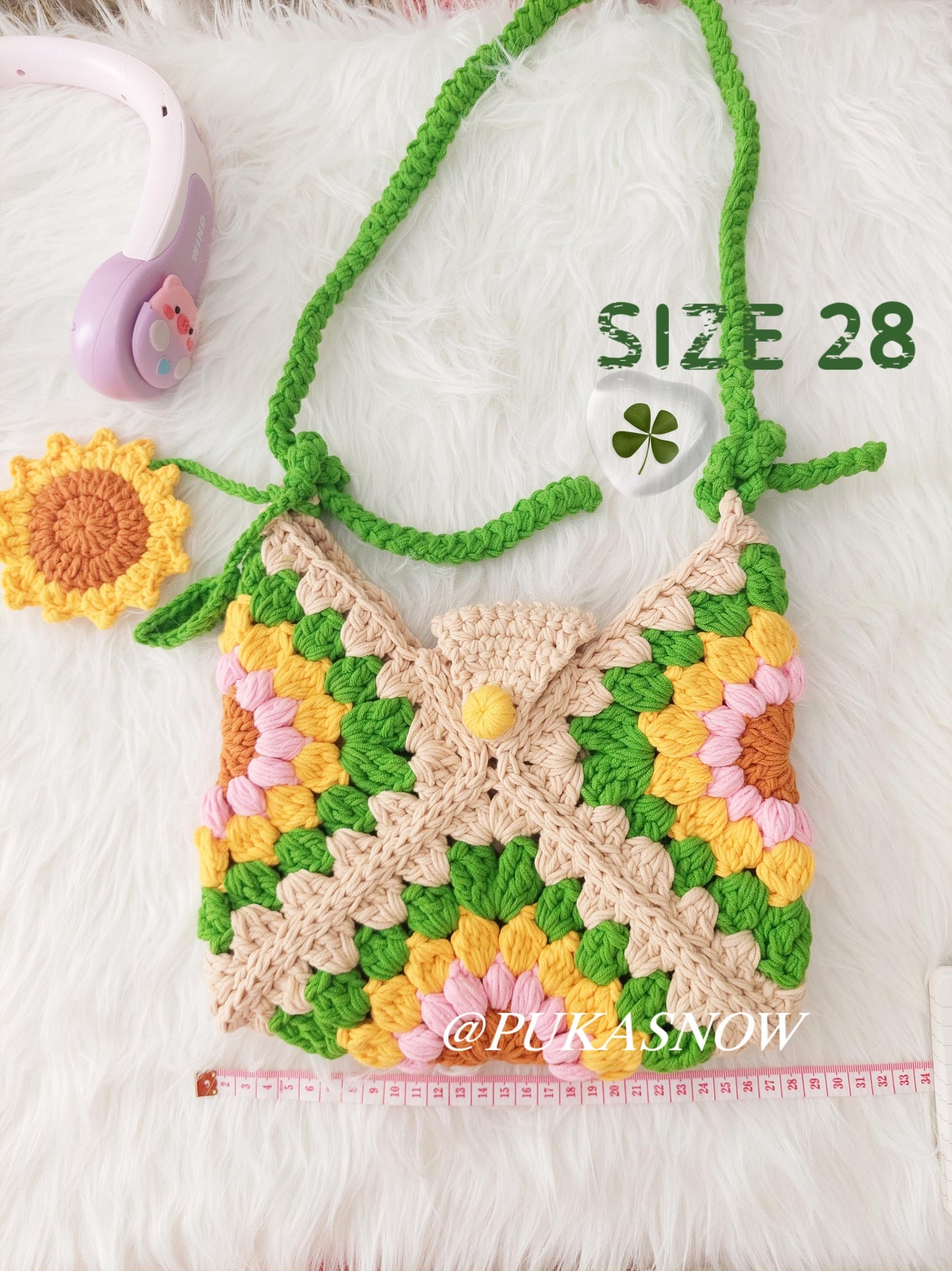 🩷Crochet Sunflower Bag🩷