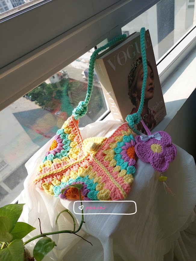 🩷Crochet Sunflower Bag🩷