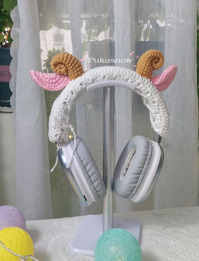 🎧Sheep ear design headphone cover for AirPods Max, Sony, or other models🎧