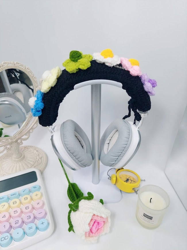 🎧Daisy flower design headphone cover for AirPods Max,Sony or other models🎧