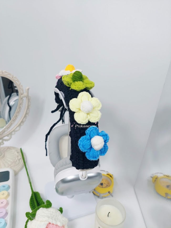 🎧Daisy flower design headphone cover for AirPods Max,Sony or other models🎧