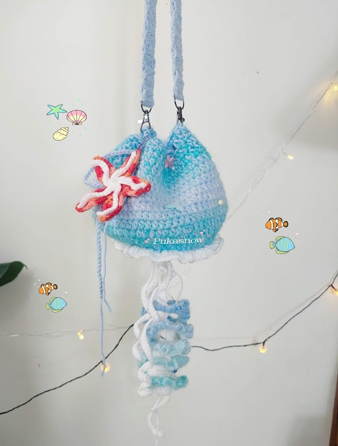 🪼Crochet Jellyfish Bag 🪼