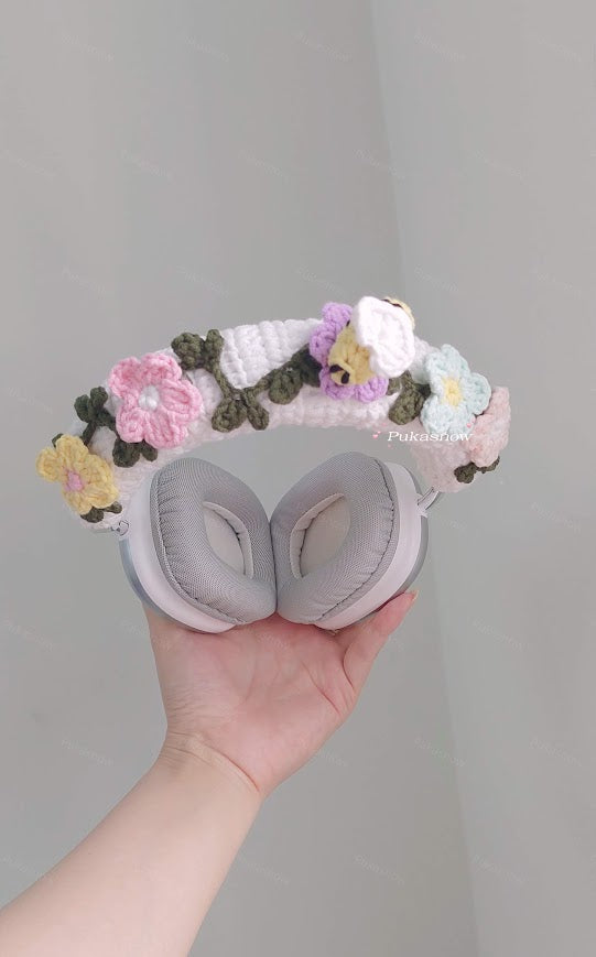 🎧Wreath design headphone cover for AirPods Max, Sony, or other models🎧