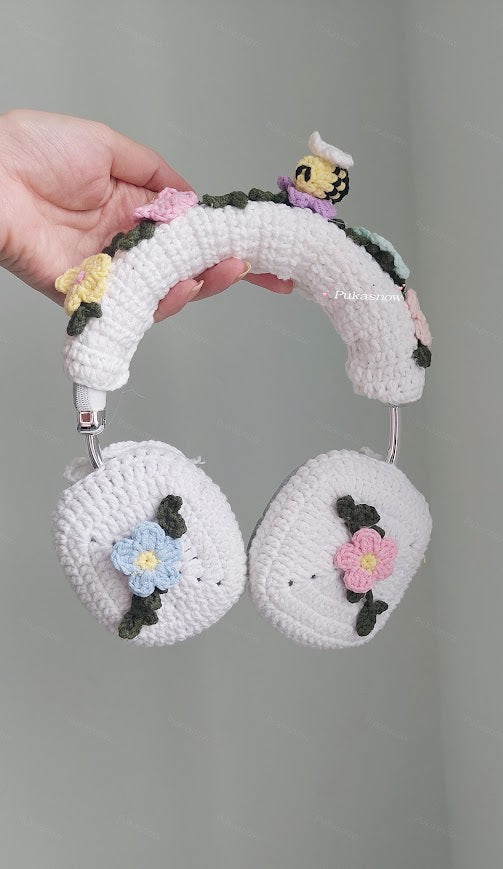 🎧Wreath design headphone cover for AirPods Max, Sony, or other models🎧