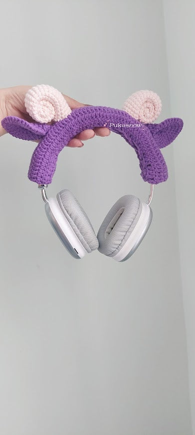 🎧Sheep ear design headphone cover for AirPods Max, Sony, or other models🎧