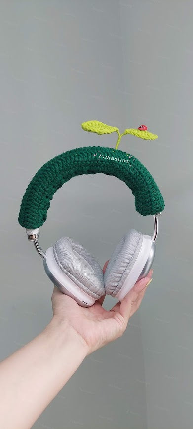 🎧Plant-themed design headphone cover for AirPods Max, Sony, or other models🎧