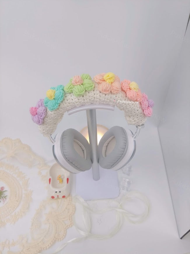 🎧Daisy flower design headphone cover for AirPods Max,Sony or other models🎧