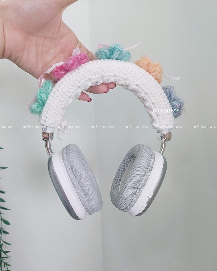 🎧Daisy flower design headphone cover for AirPods Max,Sony or other models🎧