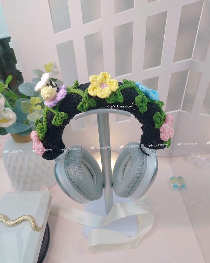 🎧Wreath design headphone cover for AirPods Max, Sony, or other models🎧