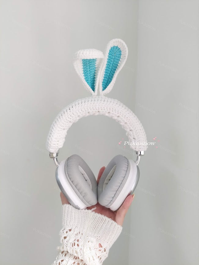 🎧Bunny ear design headphone cover for AirPods Max, Sony, or other models🎧