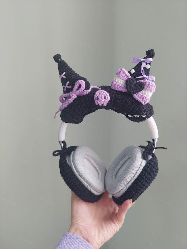 🎧Kuromi-designed headphone covers🎧