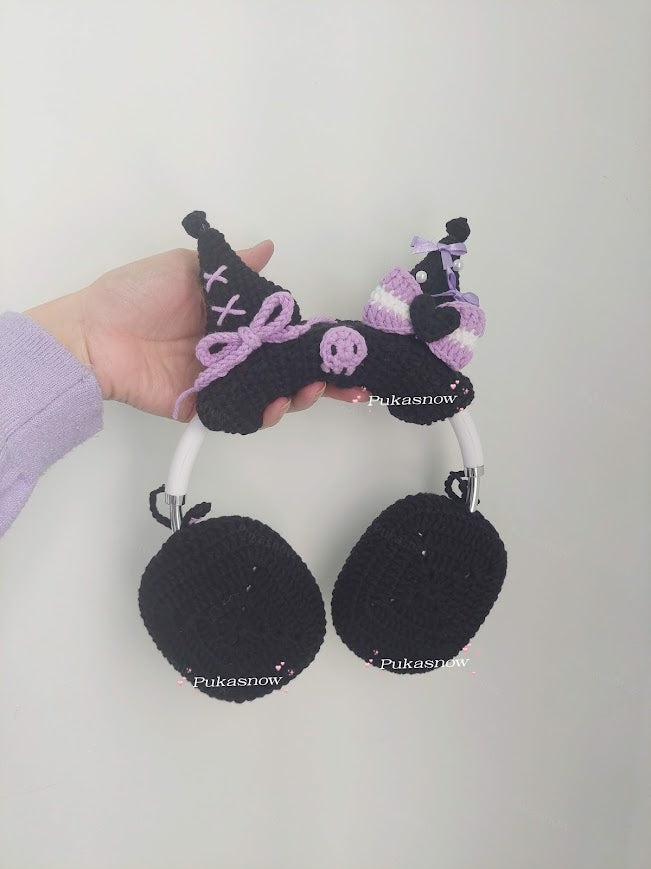 🎧Kuromi-designed headphone covers🎧