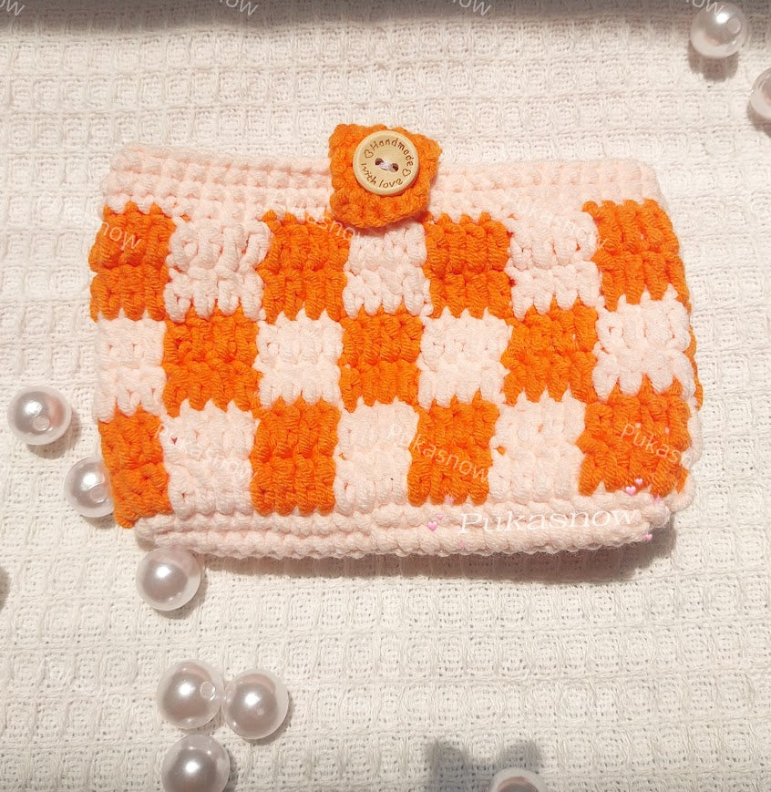 🩷Checkered Crochet Tote🩷