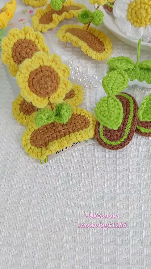 🩷 Sunflower Hair clip🩷