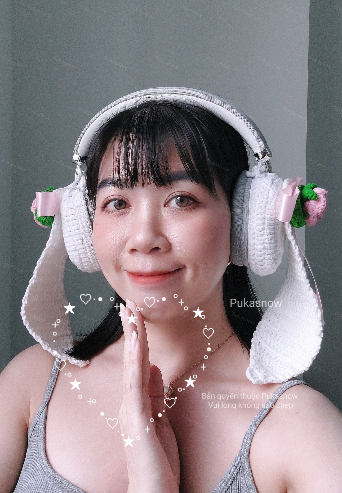 🎧Rabbit ear design headphone cover for AirPods Max, Sony, or other mode🎧