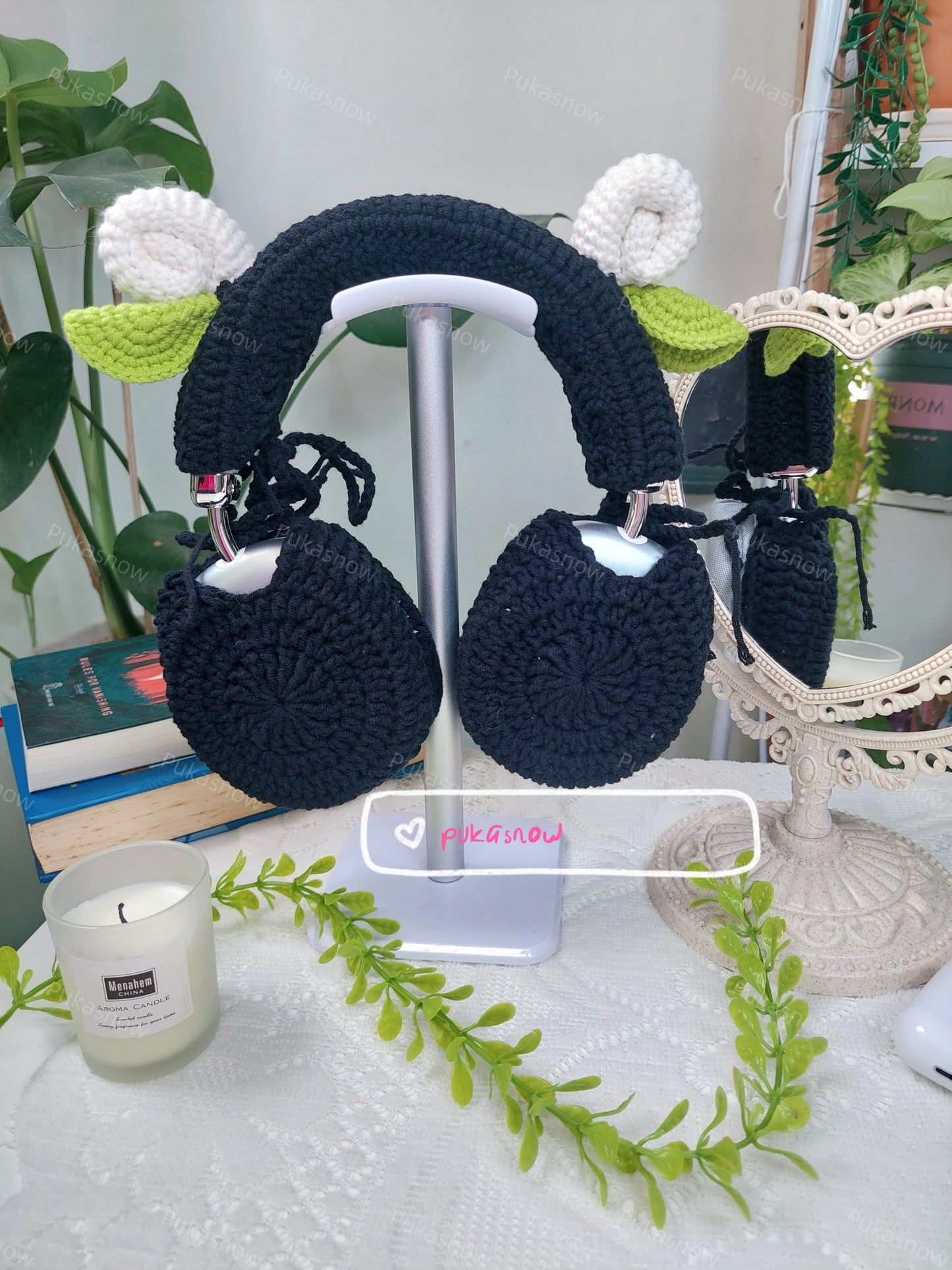 🎧Sheep ear design headphone cover for AirPods Max, Sony, or other models🎧